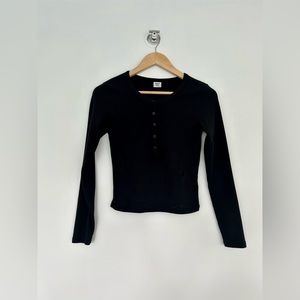 Sunday best cropped long sleeve